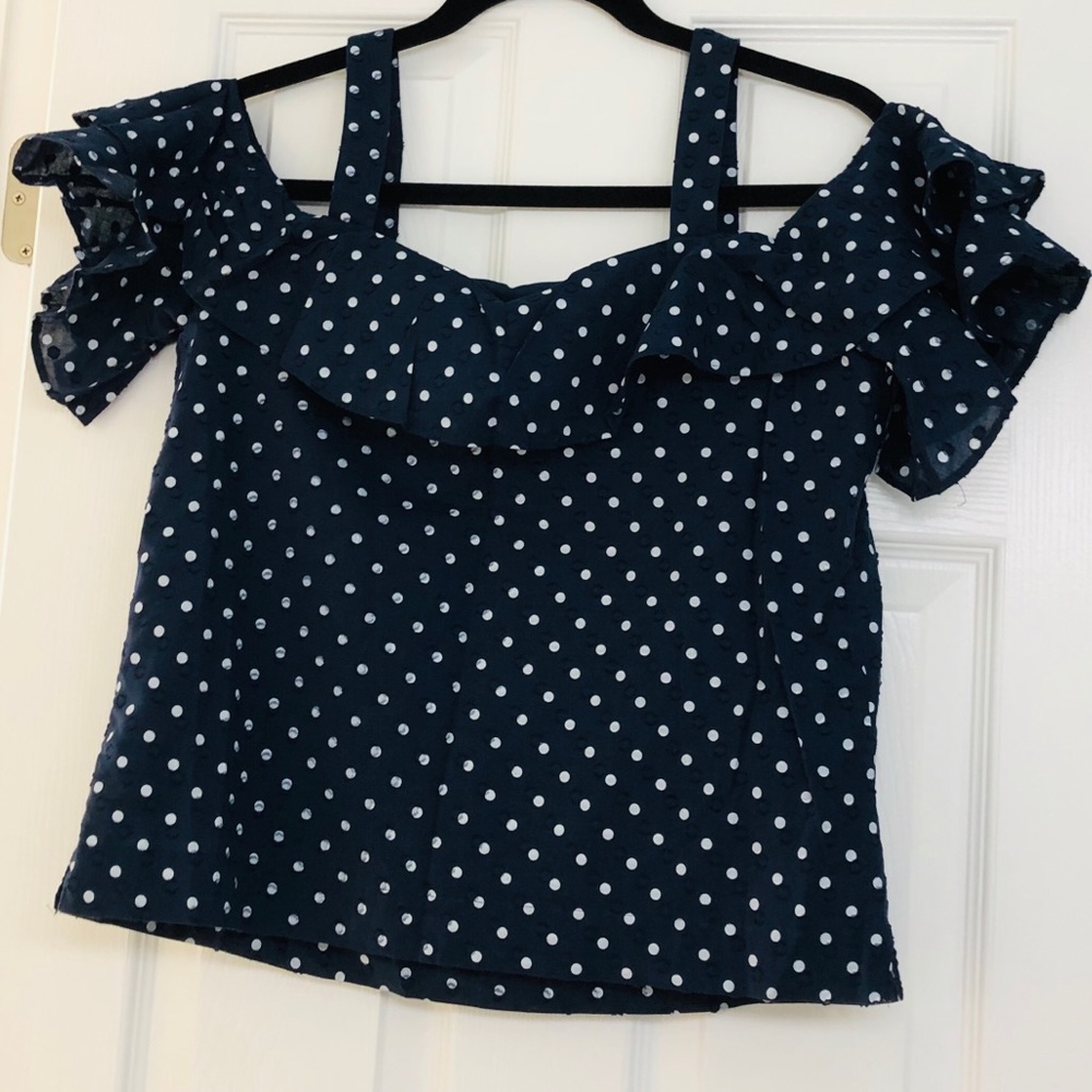 J. Crew off the shoulder tank top